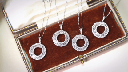 18k Gold Necklace with 0.66ct Natural Diamond