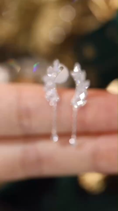 18k Gold Diamond Earrings with 0.40ct Natural Diamonds