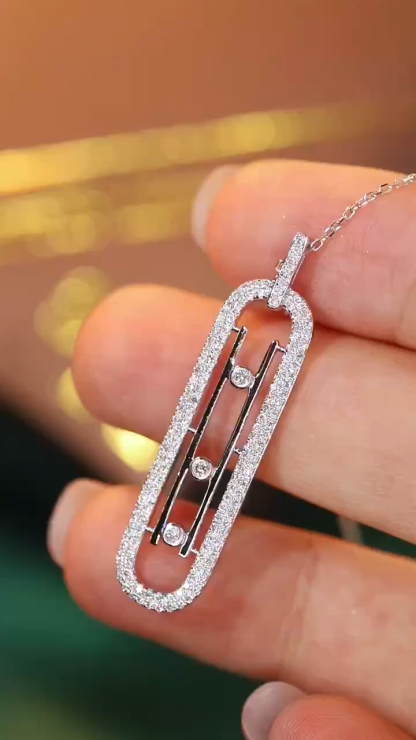 18k Gold Diamond Necklace with 0.50ct Natural Diamond