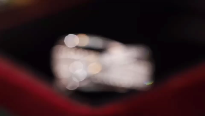 18k gold ring set with a natural diamond; the diamond features a Tapered Baguette cut and weighs 0.55carats.