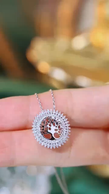 18k Gold Diamond Necklace with 0.30ct Natural Diamond