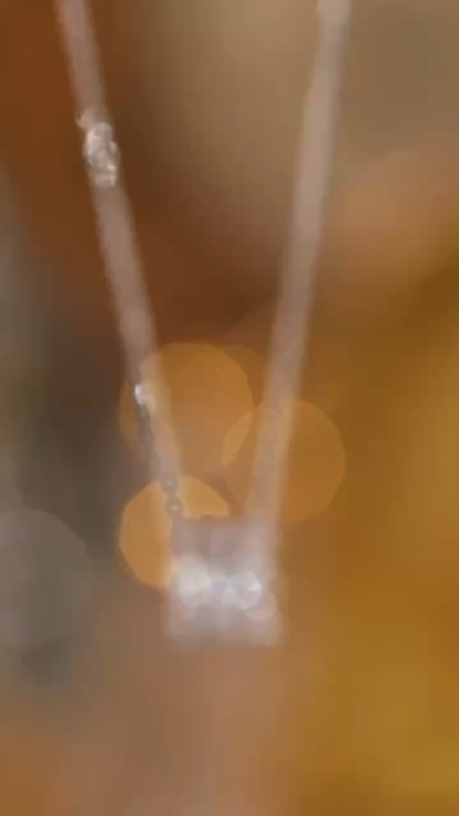 18k Gold Diamond Necklace with 0.03ct Natural Diamond