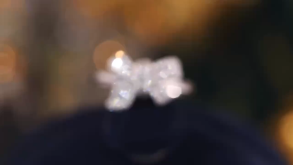 18K Gold 0.3ct Natural Diamond Triangular-shaped Butterfly Triangular-shaped Ring Design