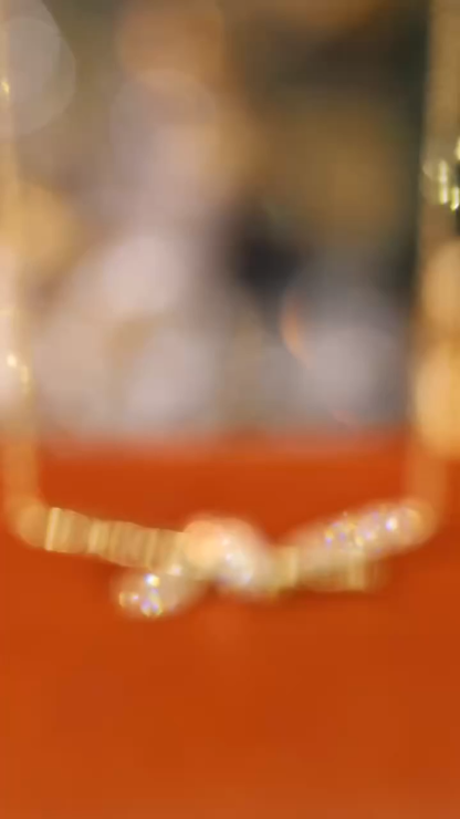 18k Gold Necklace with 0.18ct Natural Diamond