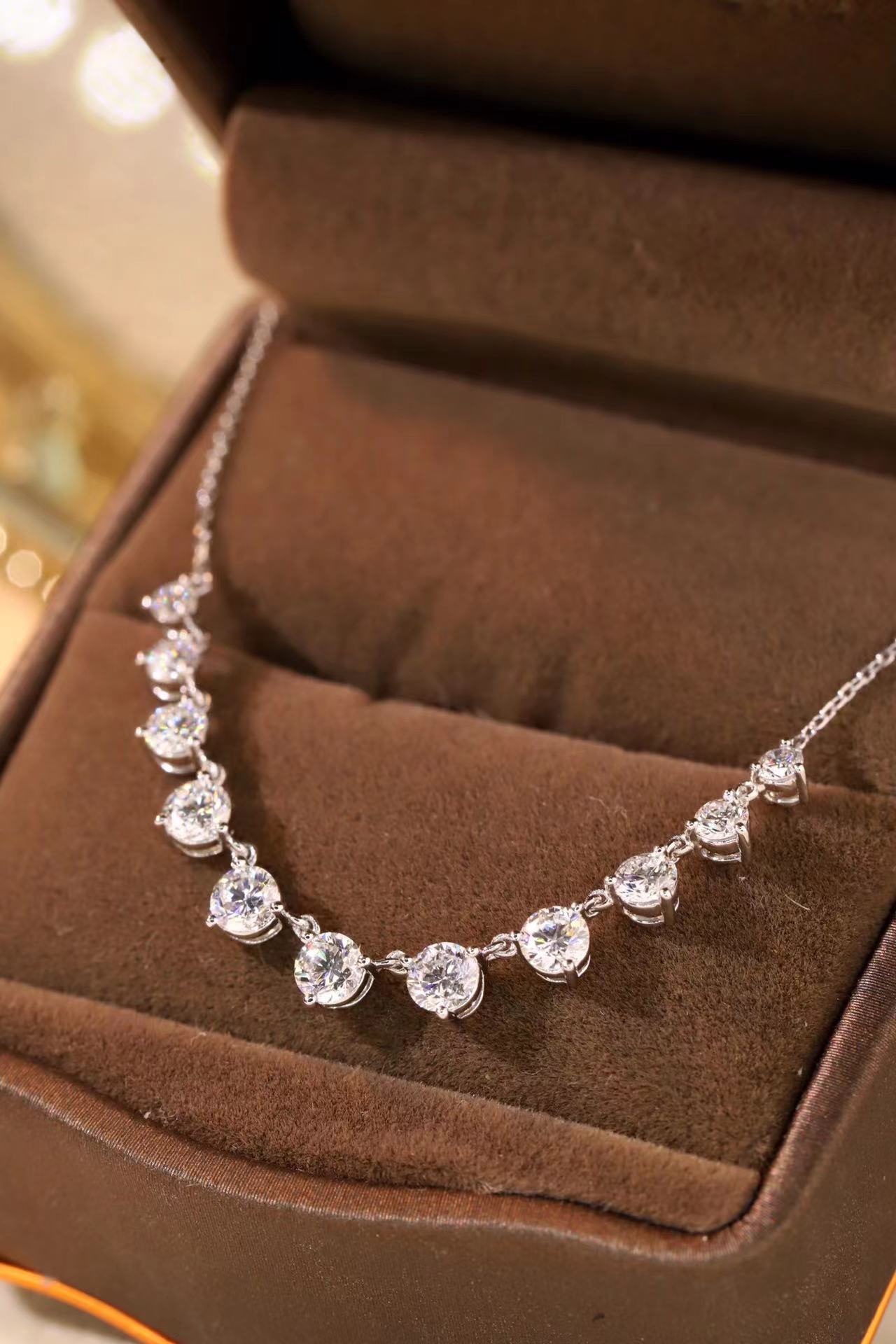 10K gold Starry Overture · 1.50ct  Lab Grown Diamond Necklace