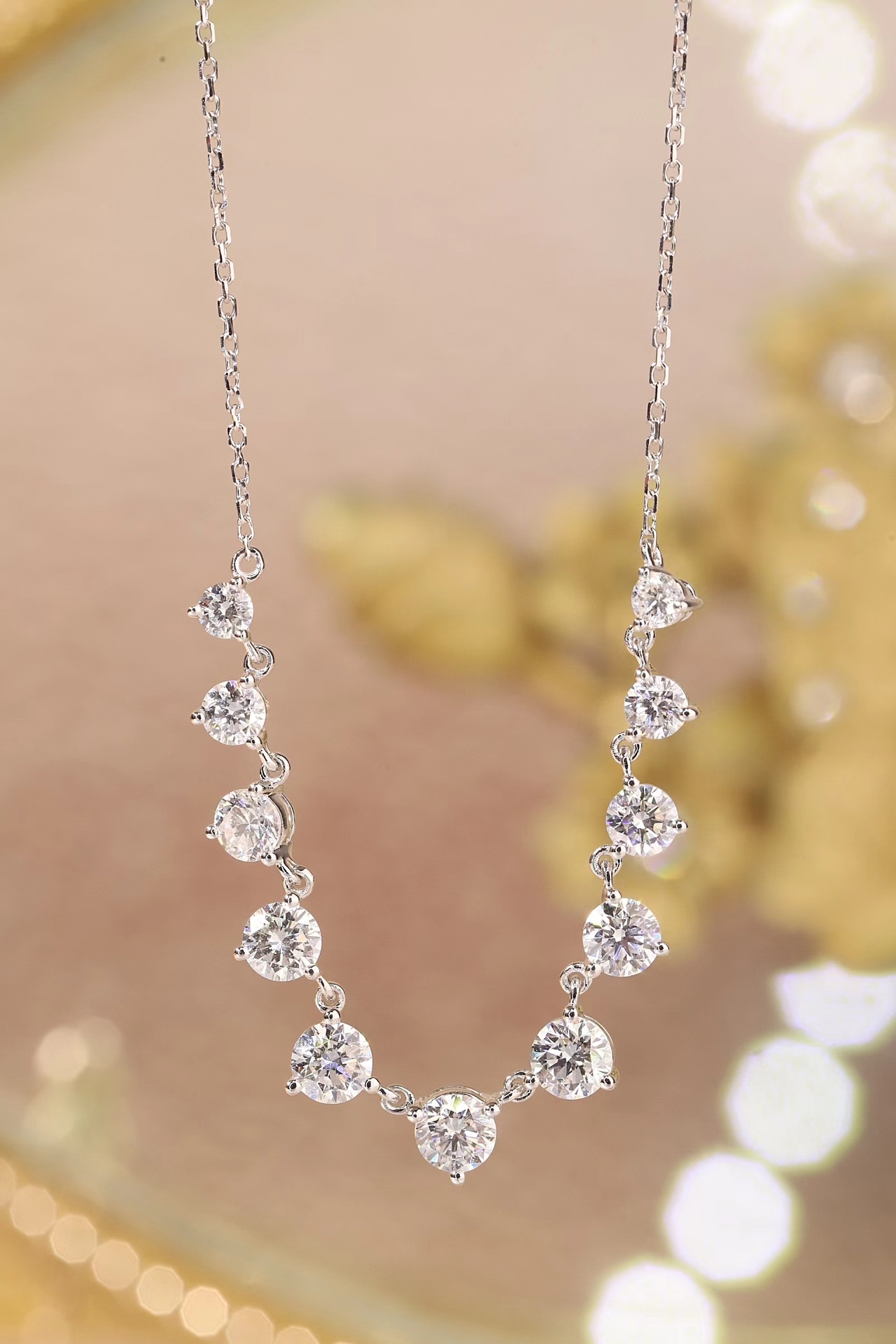 10K gold Starry Overture · 1.50ct  Lab Grown Diamond Necklace