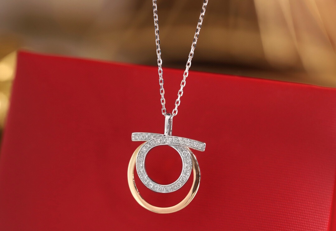 18k Gold Diamond Necklace with 0.20ct Natural Diamond