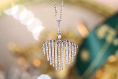 18k Gold Diamond Necklace with 0.50ct Natural Diamond