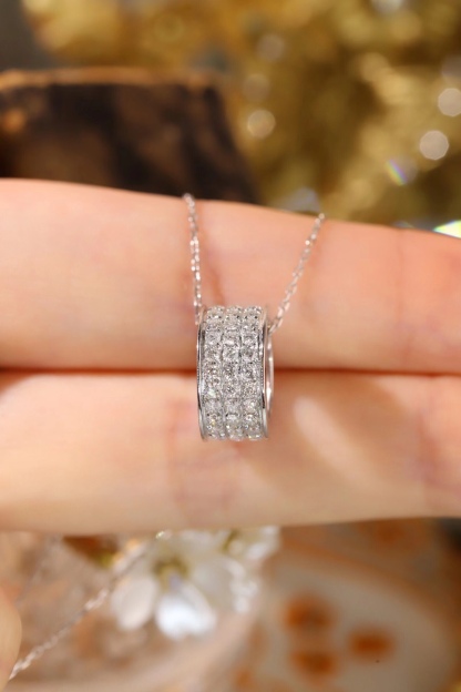 18k Gold Diamond Necklace with Star Design, Natural Diamond 1.10ct