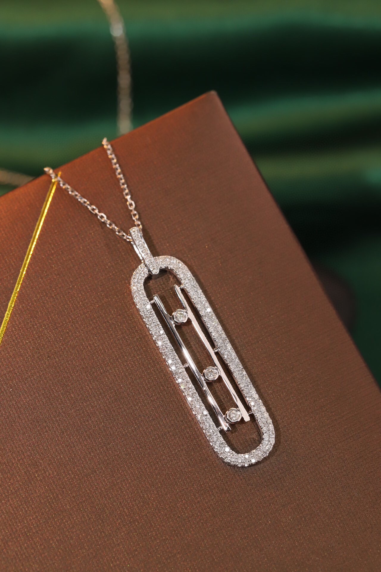 18k Gold Diamond Necklace with 0.50ct Natural Diamond