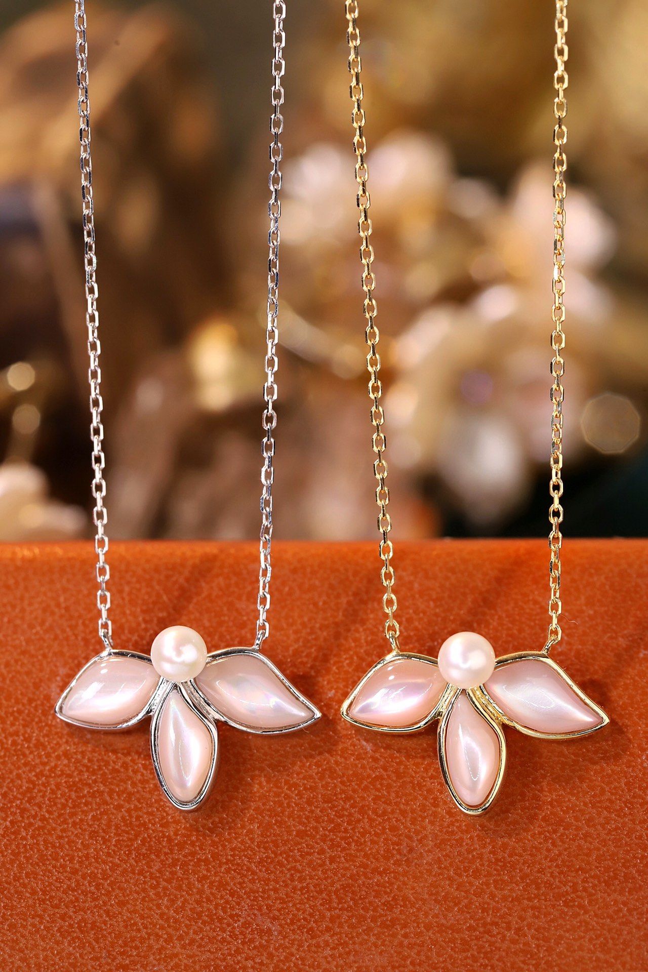 18k Gold Pearl Necklace
