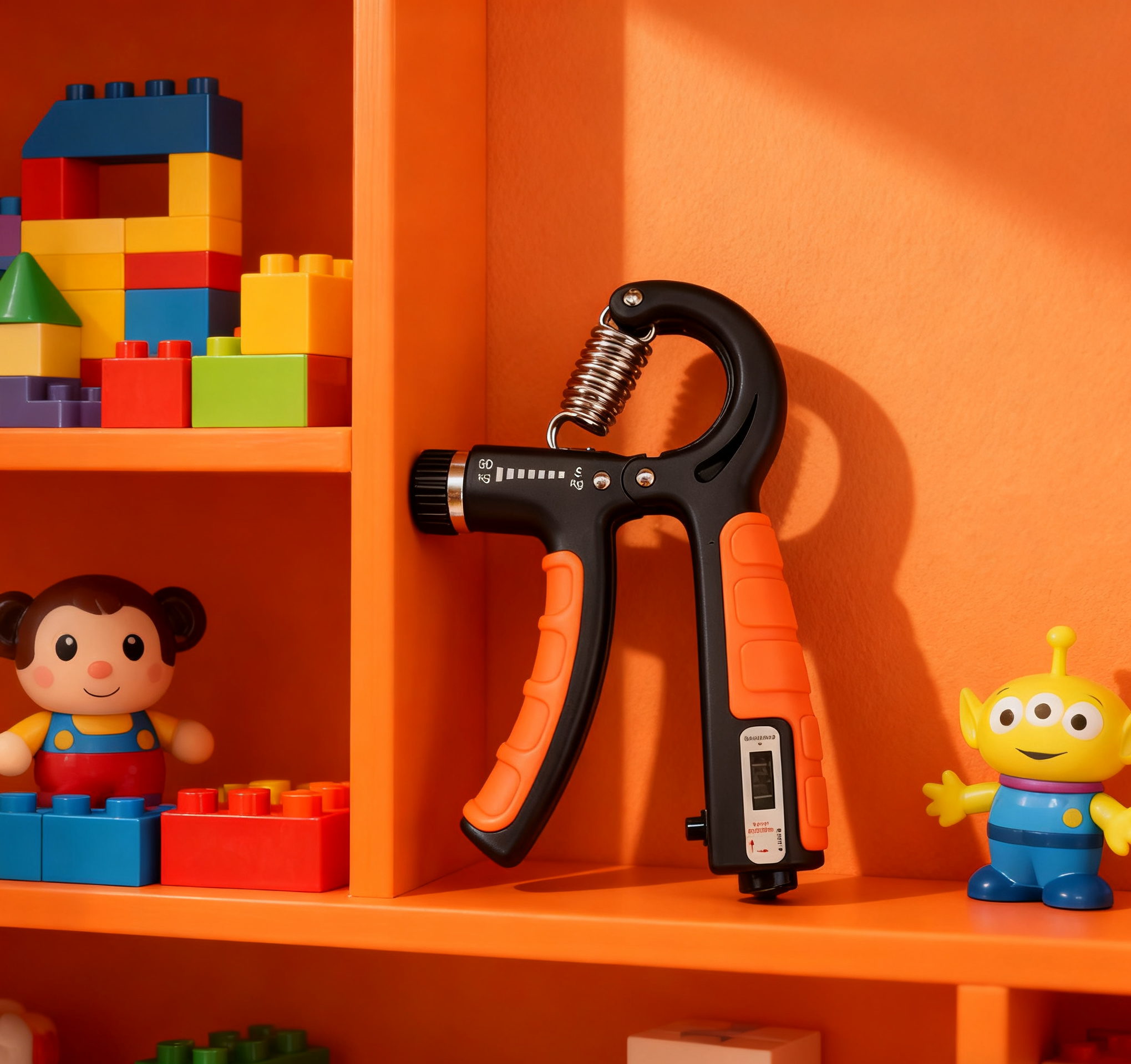 Adjustable Mechanical-Electronic Counting Grip Strengthener, 5–60kg, 10–120kg Multiple Models Available, Multi-Level Adjustable, Boosts Hand Strength Training