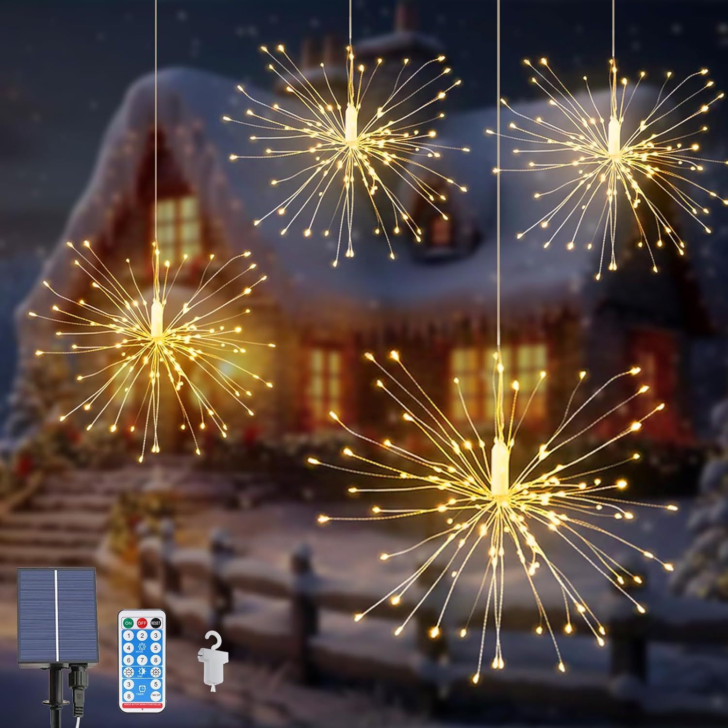 Solar Firework Lights | Elevate Your Outdoor Space with Elegant Luminance