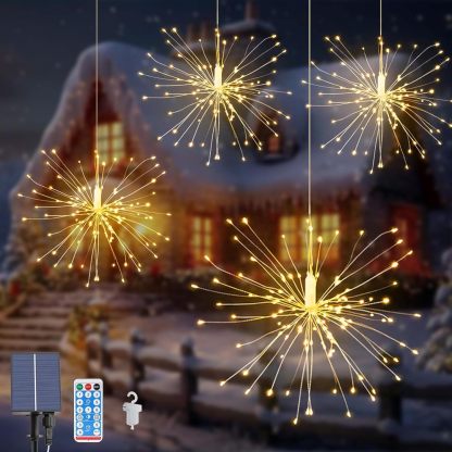 Solar Firework Lights | Elevate Your Outdoor Space with Elegant Luminance