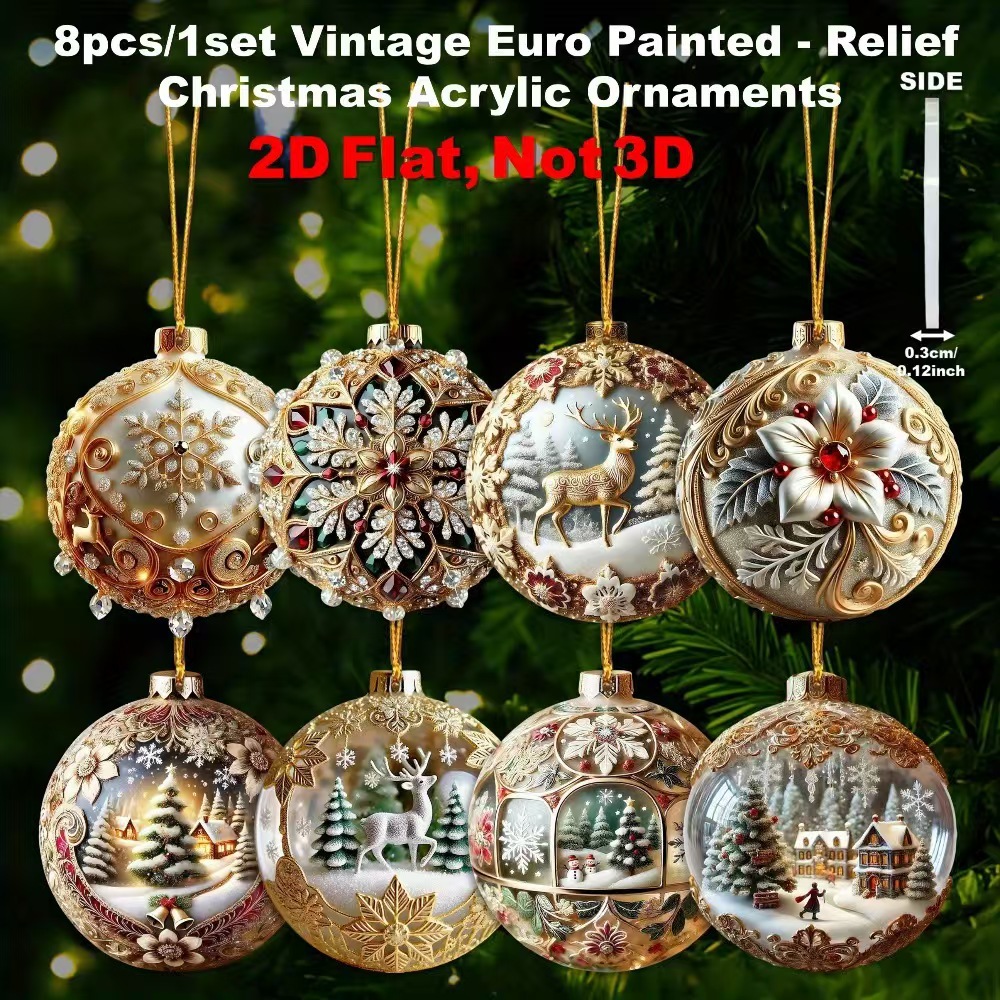 🌲🎁Christmas Gift 50% Off--Festive Elegance: The Heirloom Ornament Collection🎁