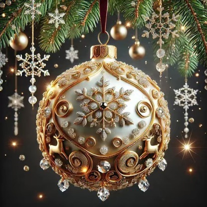 🌲🎁Christmas Gift 50% Off--Festive Elegance: The Heirloom Ornament Collection🎁