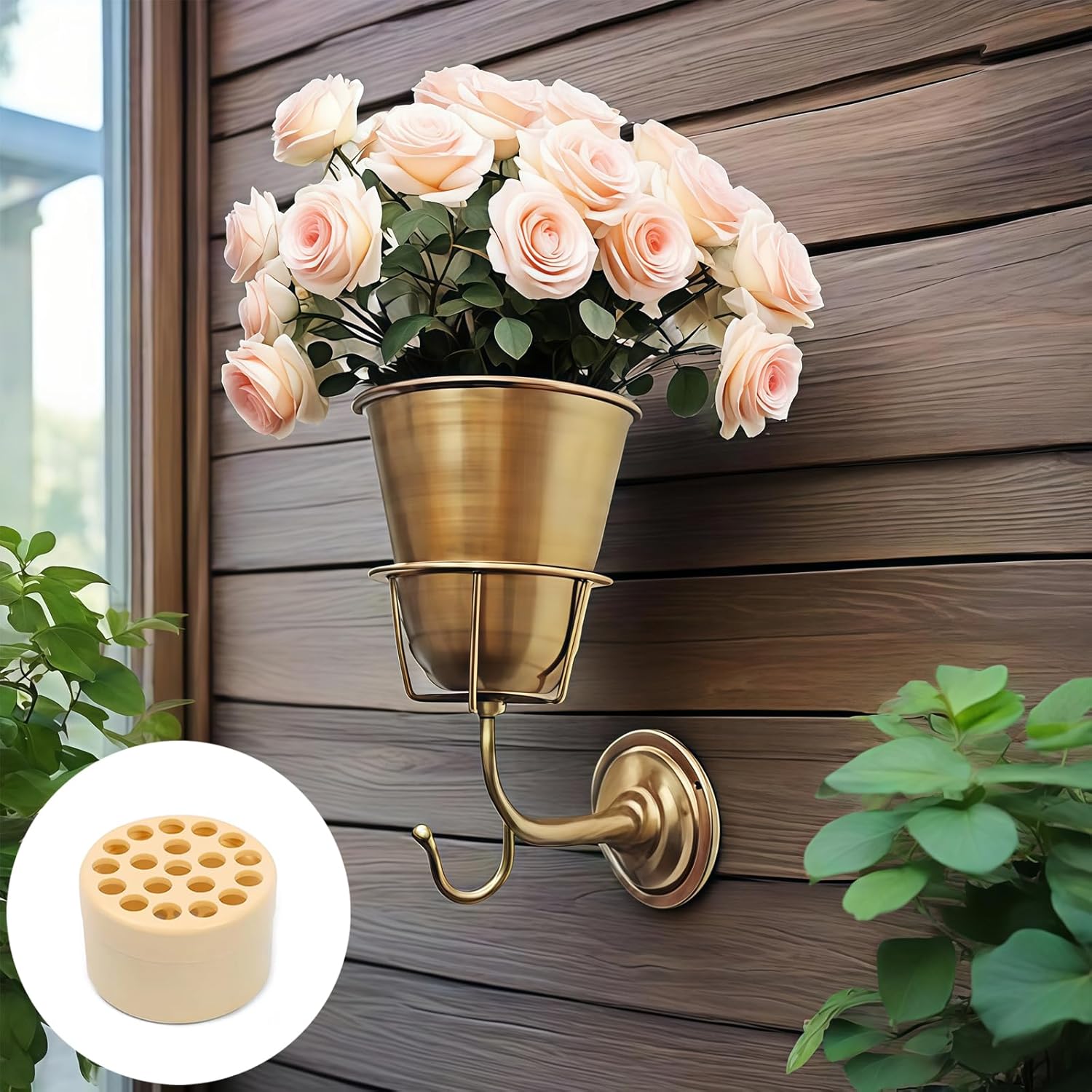 🌲🎁Christmas Gift 50% Off--🌿 The Timeless Brass Wall Planter Hook 