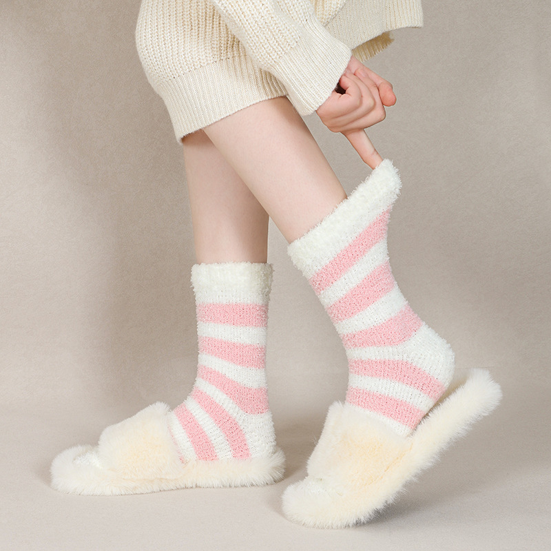 Luxury Double - sided Fleece Cozy Socks