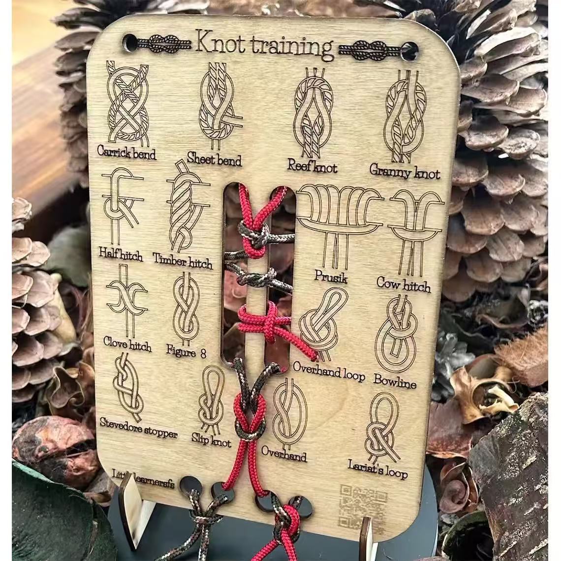 “The Luxe Knot Trainer: Where Craftsmanship Meets Knot-Mastery Elegance”