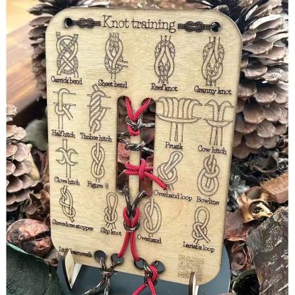 “The Luxe Knot Trainer: Where Craftsmanship Meets Knot-Mastery Elegance”