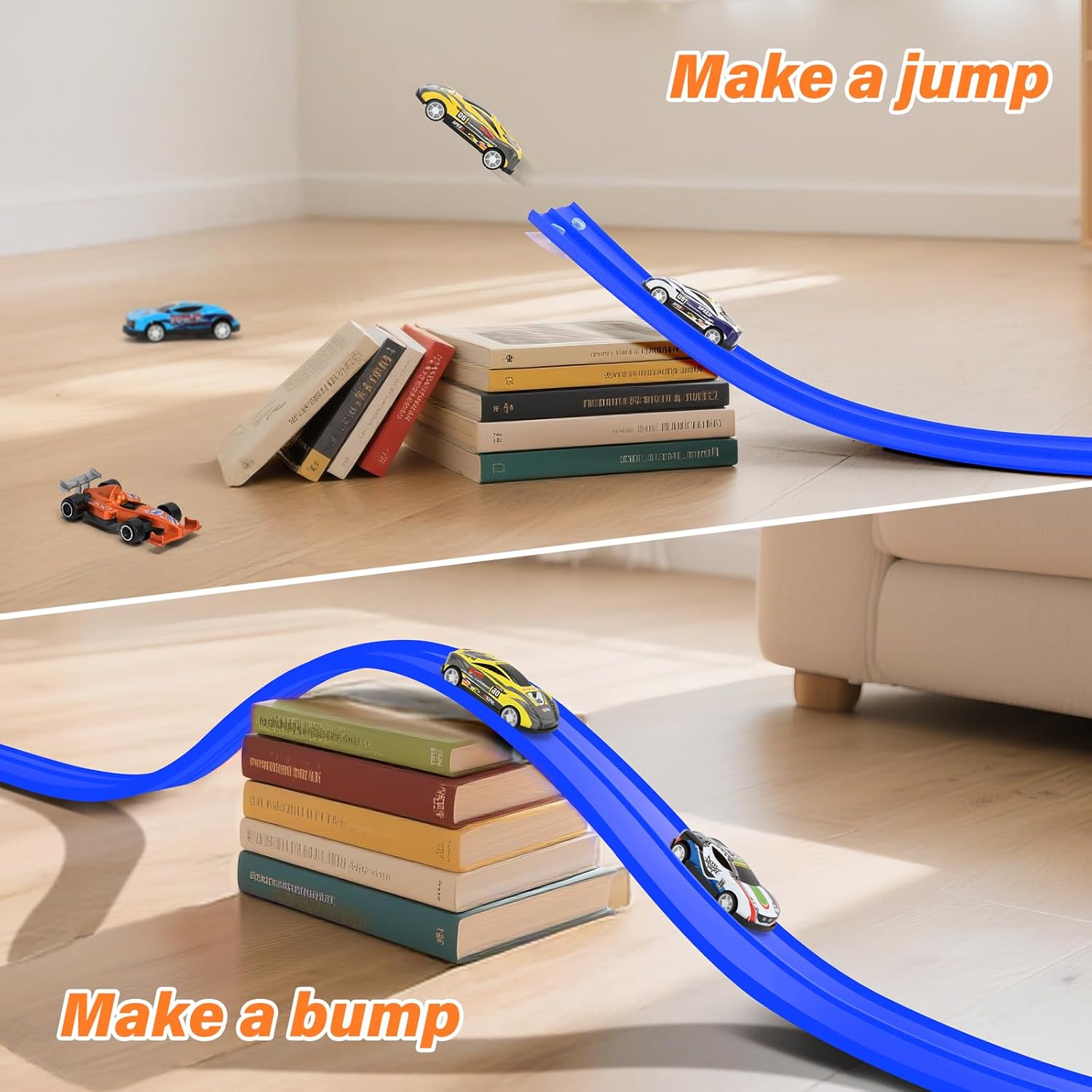 Elevate Playtime: The 5M Flexible 1:64 Race Track That Redefines Fun" High-End Slogan ✨