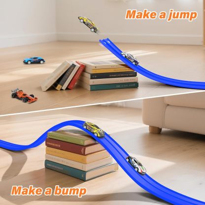 Elevate Playtime: The 5M Flexible 1:64 Race Track That Redefines Fun" High-End Slogan ✨