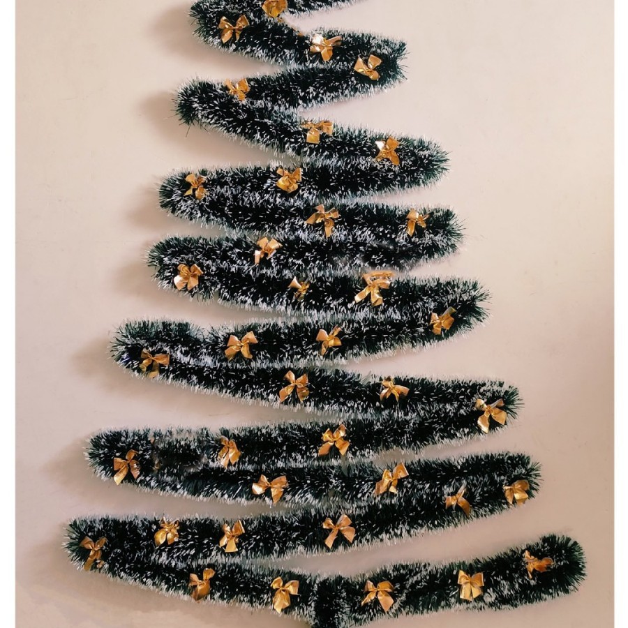 DIY Christmas Wicker Light 🎁（Battery-operated）