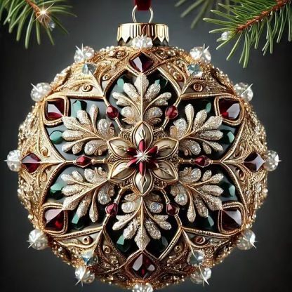 🌲🎁Christmas Gift 50% Off--Festive Elegance: The Heirloom Ornament Collection🎁