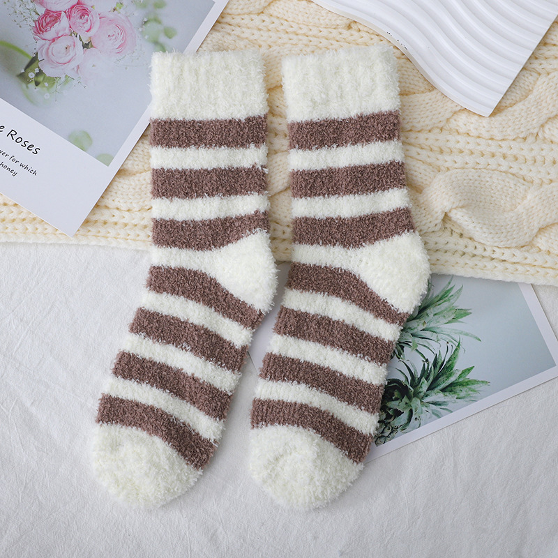Luxury Double - sided Fleece Cozy Socks