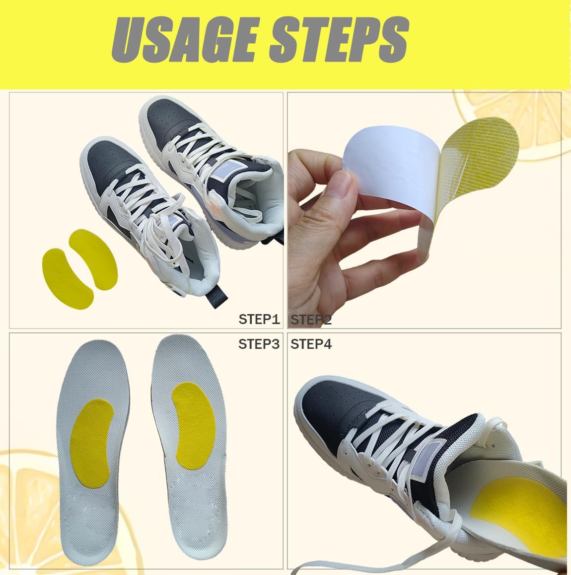 🌟 Fresh Stride: Luxury Foot Deodorizing Sticker