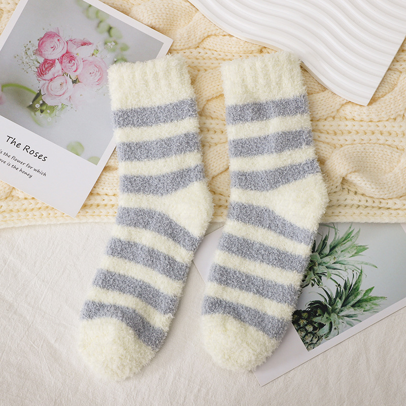 Luxury Double - sided Fleece Cozy Socks