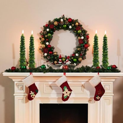 🎄 Remote Control Flameless Christmas Tree Candle✨