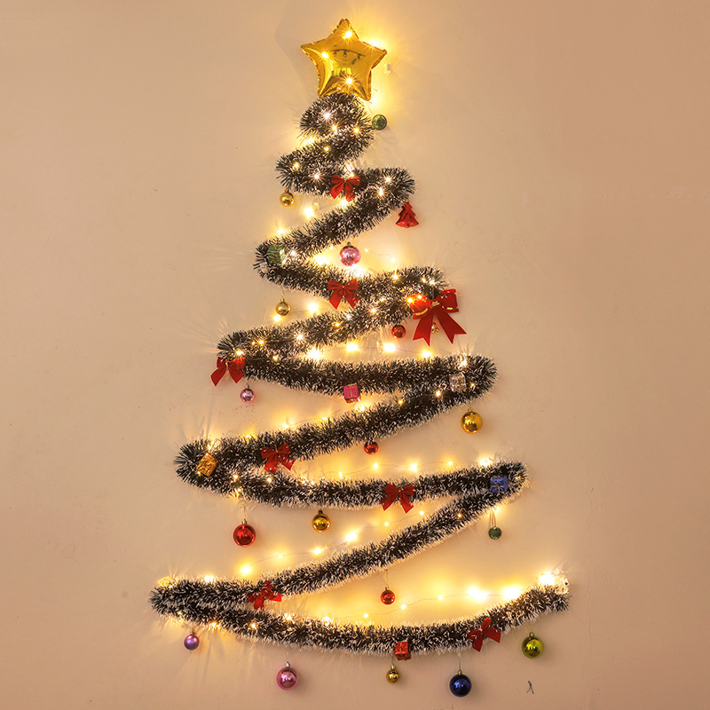 DIY Christmas Wicker Light 🎁（Battery-operated）