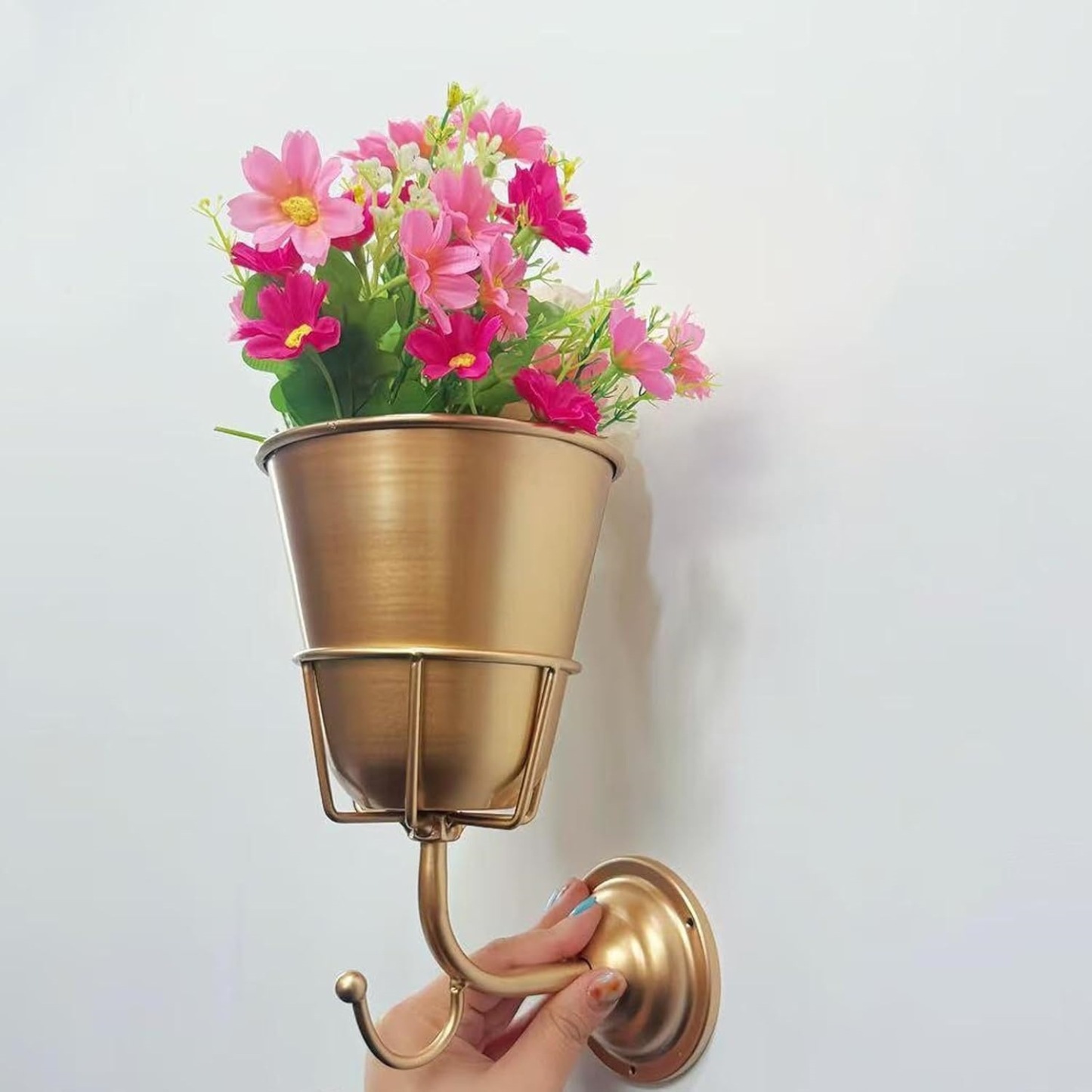 🌲🎁Christmas Gift 50% Off--🌿 The Timeless Brass Wall Planter Hook 