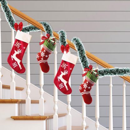 DIY Christmas Wicker Light 🎁（Battery-operated）