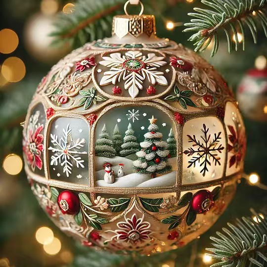 🌲🎁Christmas Gift 50% Off--Festive Elegance: The Heirloom Ornament Collection🎁