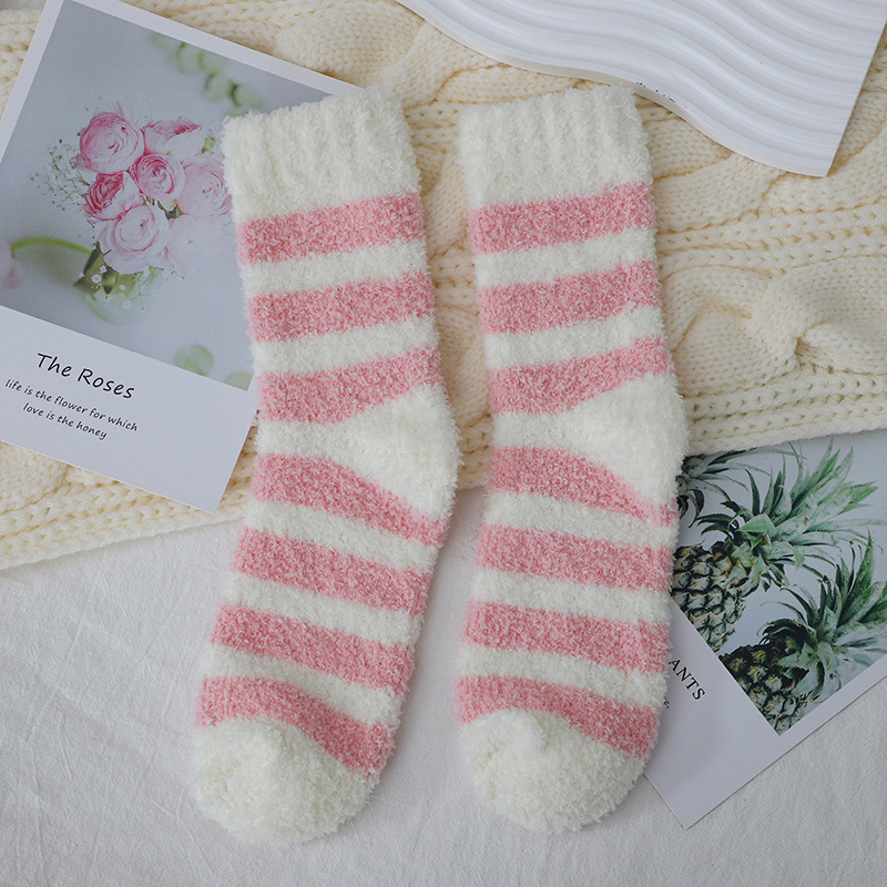Luxury Double - sided Fleece Cozy Socks