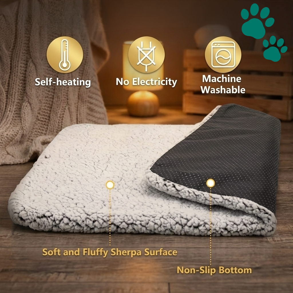 LovingPaws Cozy Self-Heating Pet Bed&trade;