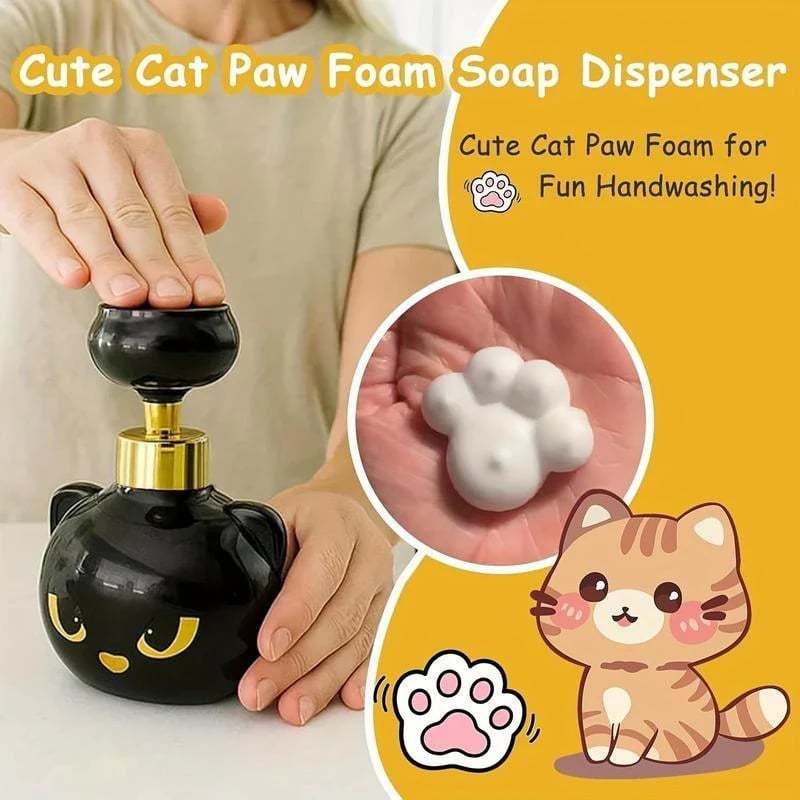 💥Last Day 49% OFF💥Creates Adorable Cat Paw Foam Automatically 🐾💛