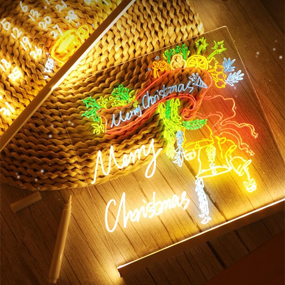 🌲🎁Christmas Gift 50% Off--Acrylic Mini Night Light Message Board