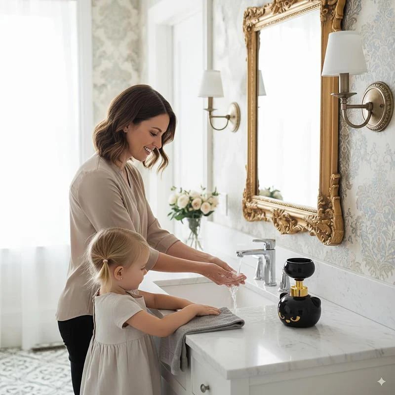 💥Last Day 49% OFF💥Creates Adorable Cat Paw Foam Automatically 🐾💛