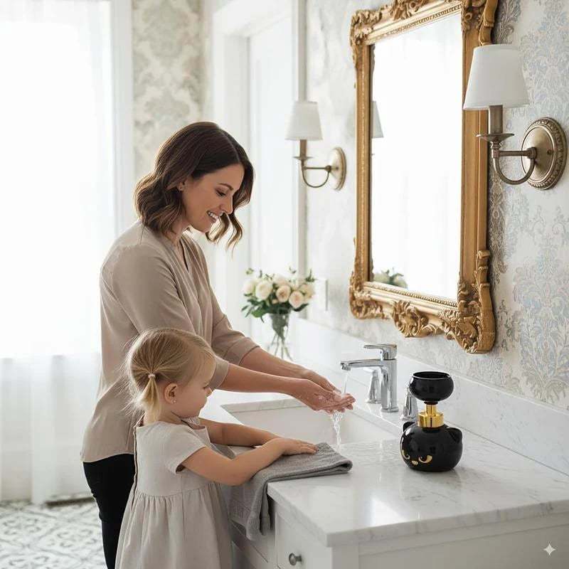 💥Last Day 49% OFF💥Creates Adorable Cat Paw Foam Automatically 🐾💛