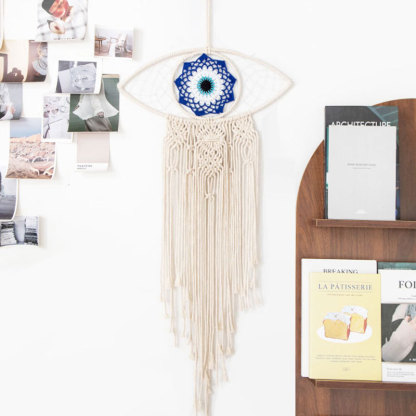 Cotton Rope Dreamcatcher | Nordic Style Wall Decor, Weaving a Touch of Luxury and Poetry into Your Space