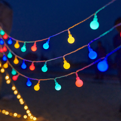 LED fairy lights, star lights, camping mood lights, Christmas outdoor decorative lights