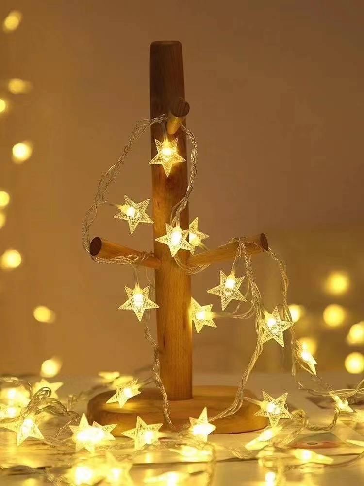 LED fairy lights, star lights, camping mood lights, Christmas outdoor decorative lights