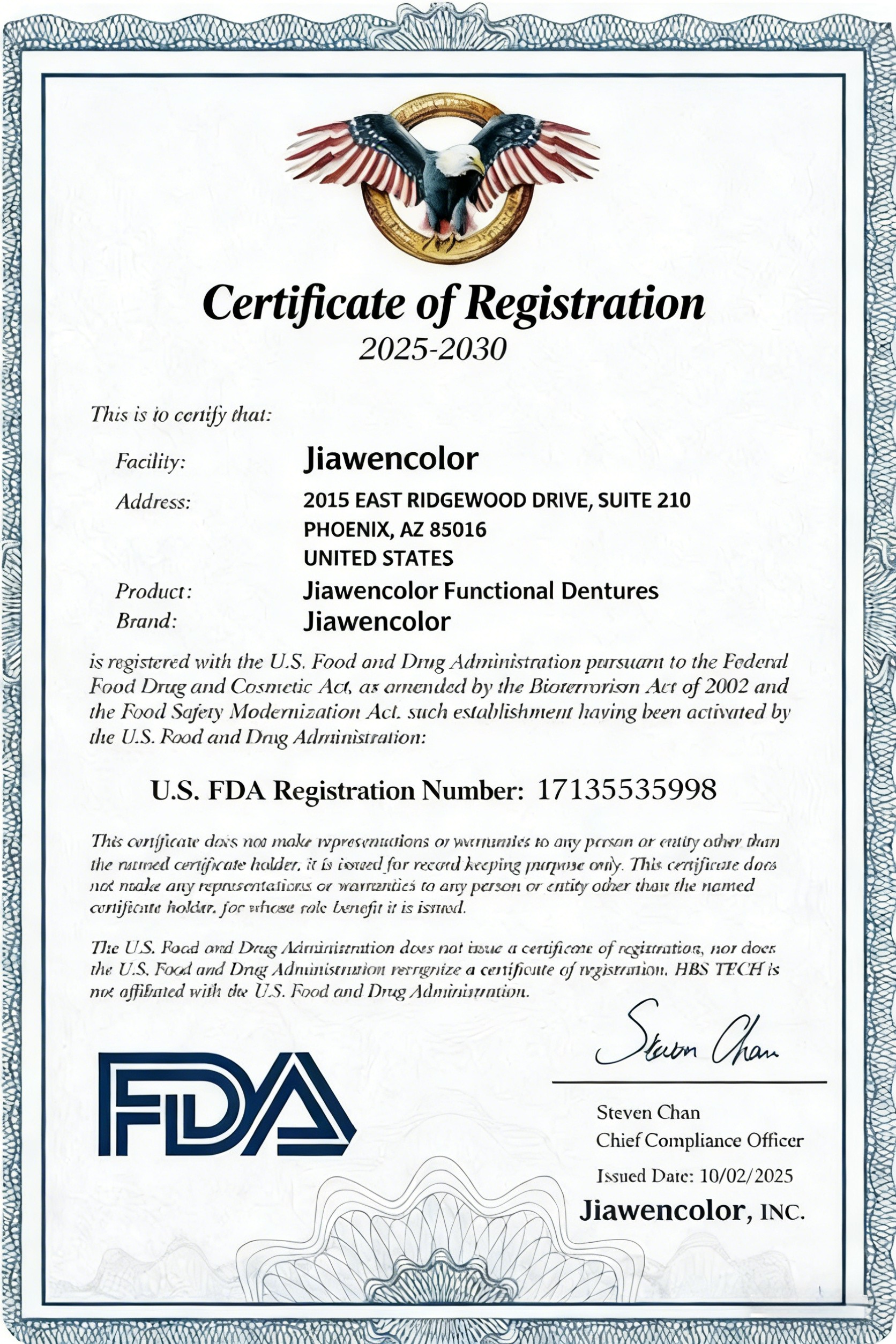 😁🌎 Jiawencolor™ Complete Denture with Strong Suctiond🦷Obtain American Dental Association（ADA）Certification