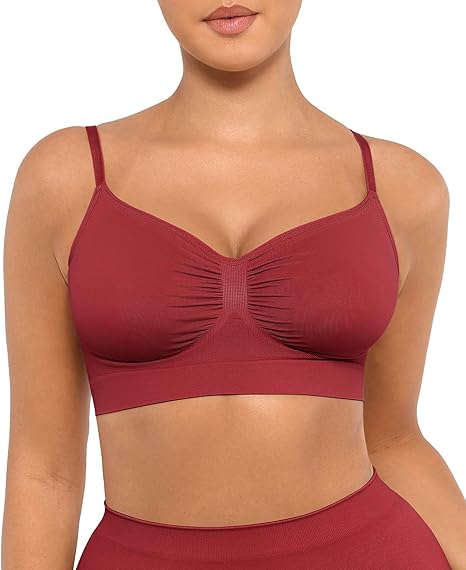 Jiawencolor™ Wire-free seamless support bra