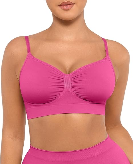 Jiawencolor™ Wire-free seamless support bra