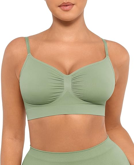 Jiawencolor™ Wire-free seamless support bra