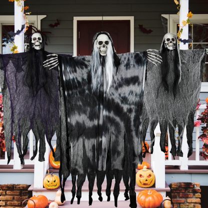 ​​Hanging Skeleton Ghost Decoration​